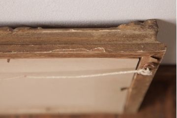 アンティーク雑貨　イギリスアンティーク　George Morland(ジョージ・モーランド)　エールハウス　絵画プリント(アートフレーム)