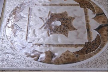 ヴィンテージ家具　北欧ビンテージ　G-PLAN(ジープラン)　チーク材　タイルトップのサイドテーブル(センターテーブル、コーヒーテーブル)