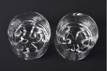 フィンランド製　未使用　iittala(イッタラ)　箱付き　Tapio Wirkkala(タピオ・ヴィルカラ)　GAISSA(ガイサ)　オールド　ペアグラス