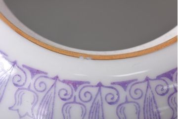 オールドメイトー(名陶硬質磁器・名古屋製陶所)　モダンなデザインが目を惹くティーポット(急須)