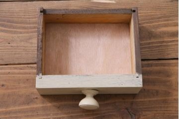 アンティーク家具　イギリスアンティーク　フレンチナチュラルに似合う当店ペイントのライティングビューロー(ワークデスク、在宅ワーク、在宅用)