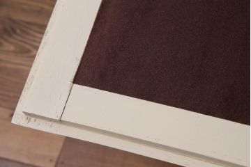 アンティーク家具　イギリスアンティーク　フレンチナチュラルに似合う当店ペイントのライティングビューロー(ワークデスク、在宅ワーク、在宅用)