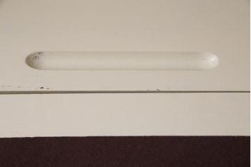 アンティーク家具　イギリスアンティーク　フレンチナチュラルに似合う当店ペイントのライティングビューロー(ワークデスク、在宅ワーク、在宅用)