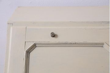 アンティーク家具　イギリスアンティーク　フレンチナチュラルに似合う当店ペイントのライティングビューロー(ワークデスク、在宅ワーク、在宅用)