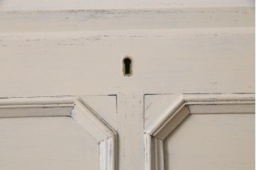 アンティーク家具　イギリスアンティーク　フレンチナチュラルに似合う当店ペイントのライティングビューロー(ワークデスク、在宅ワーク、在宅用)