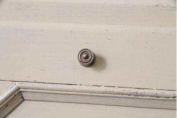 アンティーク家具　イギリスアンティーク　フレンチナチュラルに似合う当店ペイントのライティングビューロー(ワークデスク、在宅ワーク、在宅用)