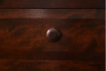 中古　松本民芸家具　小振りなサイズが魅力的な#46型ベビータンス(チェスト、引き出し)(定価約28万5千円)