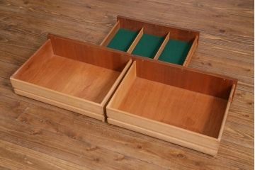 北欧家具　チーク材　Stonehill(ストーンヒル)　取っ手がおしゃれなリビングボード(サイドボード)