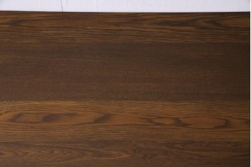 昭和レトロ　懐かしさ漂うリメイクダイニングテーブル(机、作業台)(1)