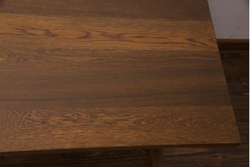 昭和レトロ　懐かしさ漂うリメイクダイニングテーブル(机、作業台)(1)