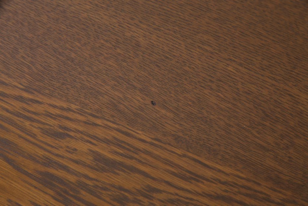 昭和レトロ　懐かしさ漂うリメイクダイニングテーブル(机、作業台)(2)