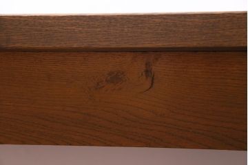 昭和レトロ　懐かしさ漂うリメイクダイニングテーブル(机、作業台)(2)