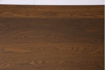 昭和レトロ　懐かしさ漂うリメイクダイニングテーブル(机、作業台)(2)