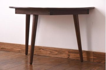 和製アンティーク　リメイク　栓材　レトロな和の雰囲気漂うコンソールテーブル(飾り台)