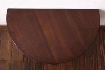 和製アンティーク　リメイク　栓材　レトロな和の雰囲気漂うコンソールテーブル(飾り台)