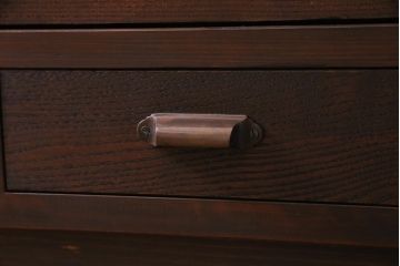 ラフジュ工房オリジナル　引き出し付き　和の風情を感じる古建具をリメイクした戸棚(収納棚、リビングボード)