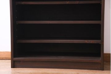 ラフジュ工房オリジナル　ダイヤガラス　ノスタルジックな佇まいがお洒落なリメイク収納棚(戸棚、サイドボード)