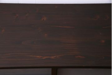 ラフジュ工房オリジナル　建具リメイク　引き出し付き　レトロなガラス入りの戸棚(収納棚、サイドボード)