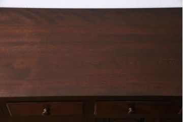 中古　特注品　松本民芸家具　組み立て式　特大カウンターキャビネット(サイドボード、クレデンザ)(定価約180万円)