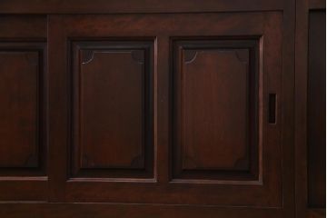 中古　特注品　松本民芸家具　組み立て式　特大カウンターキャビネット(サイドボード、クレデンザ)(定価約180万円)