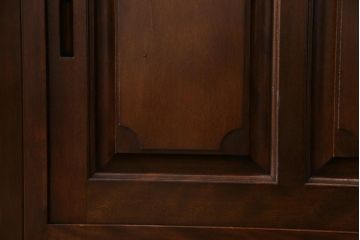 中古　特注品　松本民芸家具　組み立て式　特大カウンターキャビネット(サイドボード、クレデンザ)(定価約180万円)