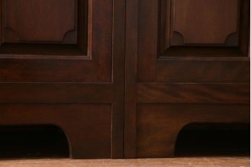 中古　特注品　松本民芸家具　組み立て式　特大カウンターキャビネット(サイドボード、クレデンザ)(定価約180万円)