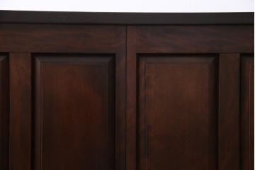 中古　特注品　松本民芸家具　組み立て式　特大カウンターキャビネット(サイドボード、クレデンザ)(定価約180万円)