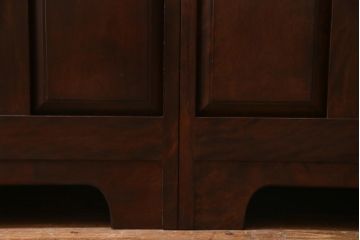 中古　特注品　松本民芸家具　組み立て式　特大カウンターキャビネット(サイドボード、クレデンザ)(定価約180万円)