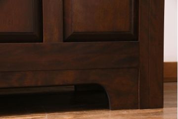 中古　特注品　松本民芸家具　組み立て式　特大カウンターキャビネット(サイドボード、クレデンザ)(定価約180万円)