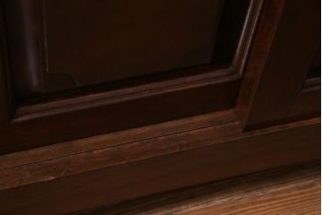 中古　特注品　松本民芸家具　組み立て式　特大カウンターキャビネット(サイドボード、クレデンザ)(定価約180万円)
