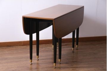 ヴィンテージ家具　G-PLAN(ジープラン)　北欧ビンテージ　BBシリーズ　スタイリッシュなデザインのバタフライテーブル(ダイニングテーブル)