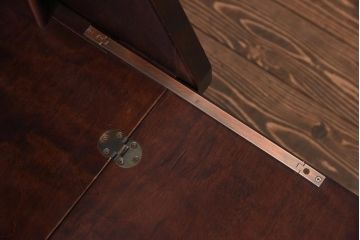 中古　越後民芸家具　和モダンなワークスペースにぴったりのライティングビューロー(デスク、在宅ワーク、在宅用簿記机)