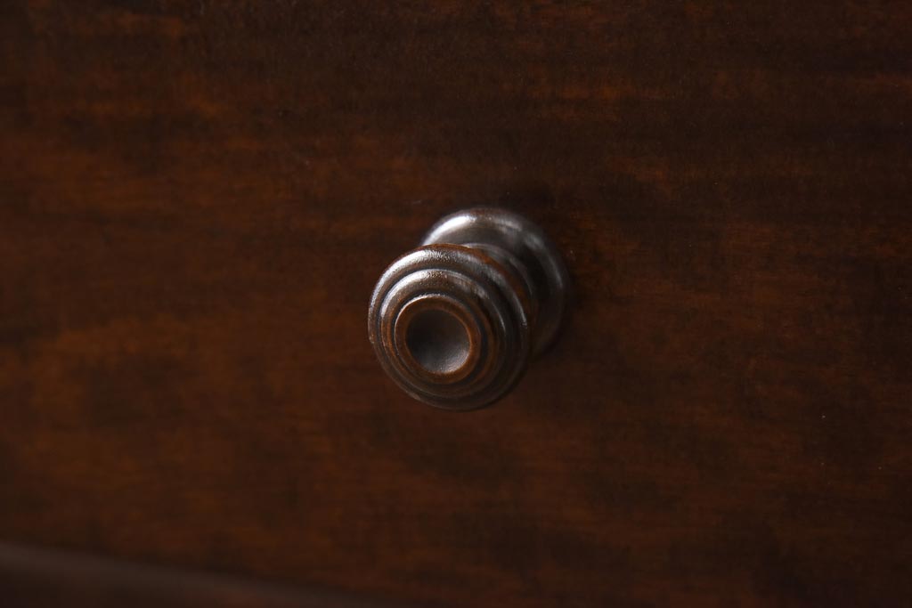 ビンテージ　民芸家具　シックな佇まいが魅力的なサイドチェスト(サイドテーブル、引き出し)