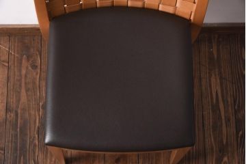 中古　arflex(アルフレックス)　LUCA(ルカ)　アームレスチェア(ダイニングチェア、椅子)(3)