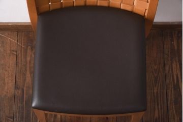 中古　arflex(アルフレックス)　LUCA(ルカ)　アームレスチェア(ダイニングチェア、椅子)