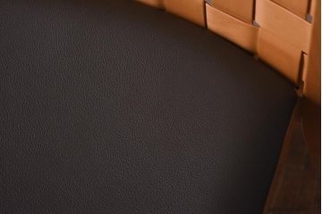 中古　arflex(アルフレックス)　LUCA(ルカ)　アームレスチェア(ダイニングチェア、椅子)