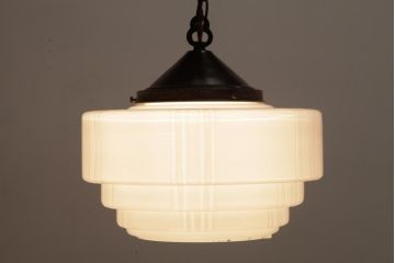 和製アンティーク　レトロながらも優美な雰囲気醸し出すペンダントライト(天井照明、吊り下げ照明)