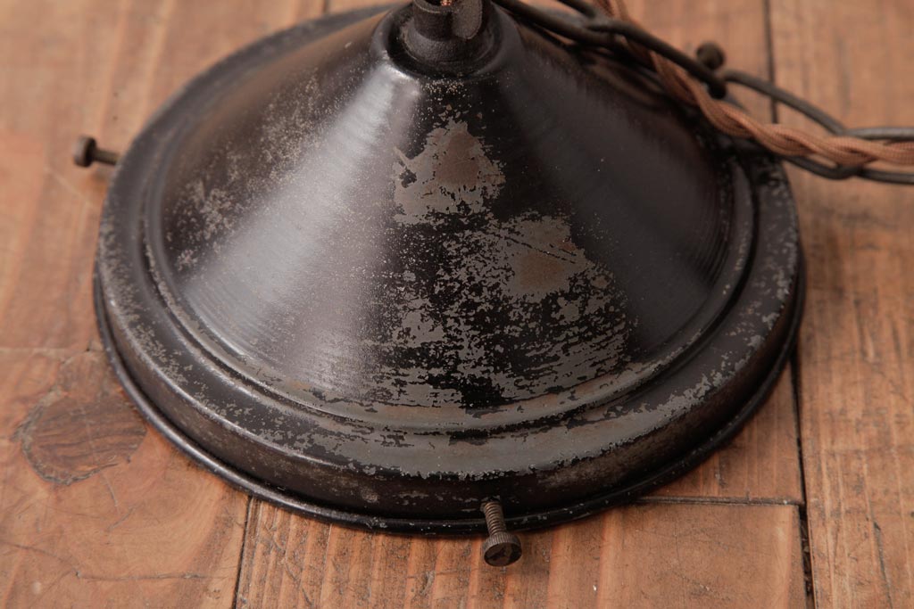 和製アンティーク　レトロながらも優美な雰囲気醸し出すペンダントライト(天井照明、吊り下げ照明)