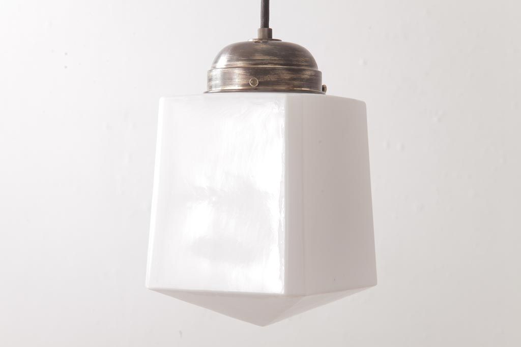 和製アンティーク　鉱石のようなシルエットが目を引くペンダントライト(天井照明)