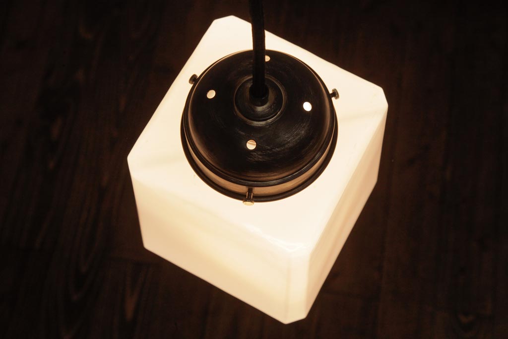 和製アンティーク　鉱石のようなシルエットが目を引くペンダントライト(天井照明)