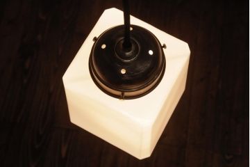 和製アンティーク　鉱石のようなシルエットが目を引くペンダントライト(天井照明)