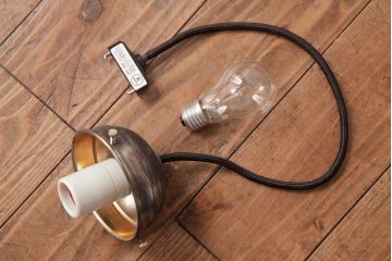 和製アンティーク　鉱石のようなシルエットが目を引くペンダントライト(天井照明)