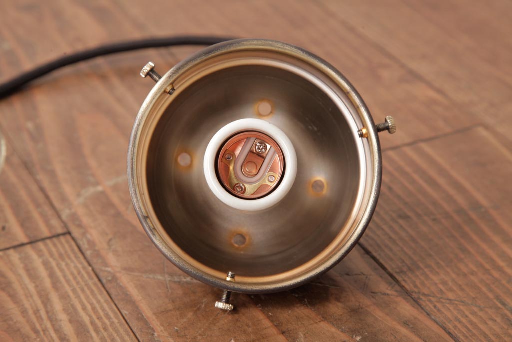 和製アンティーク　鉱石のようなシルエットが目を引くペンダントライト(天井照明)