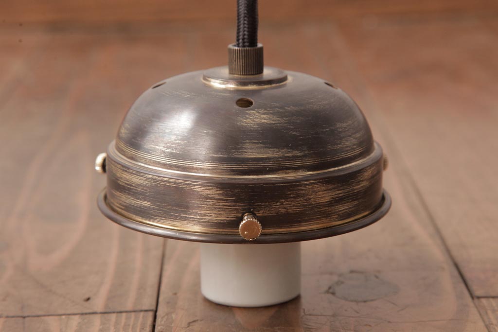 和製アンティーク　鉱石のようなシルエットが目を引くペンダントライト(天井照明)