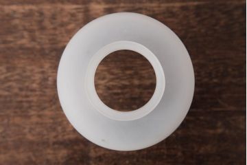 昭和レトロ　曇りガラス　籠目模様が趣き深いウォールライト(壁掛け照明)