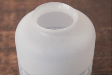 昭和レトロ　曇りガラス　籠目模様が趣き深いウォールライト(壁掛け照明)