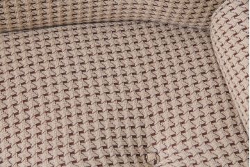 レトロ家具　昭和レトロ　丸みのあるフォルムのビンテージアームソファ(二人掛け)