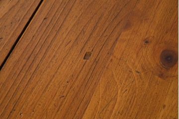 中古　ETHAN ALLEN(イーセンアーレン)　FARMHOUSE PINE カントリースタイルのダイニングテーブル(エクステンションテーブル)