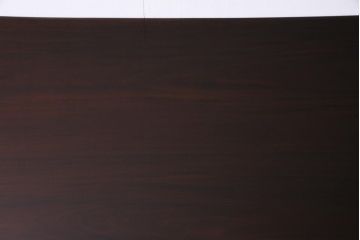 アンティーク家具　フランスアンティーク　マホガニー無垢材　キャスター付き　洗練された高級感が漂う6人掛けダイニングテーブル