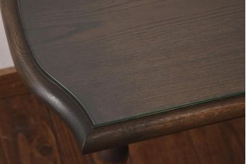 中古　神戸家具　永田良介商店　カントリースタイルを盛り上げるサイドテーブル(花台)(2)